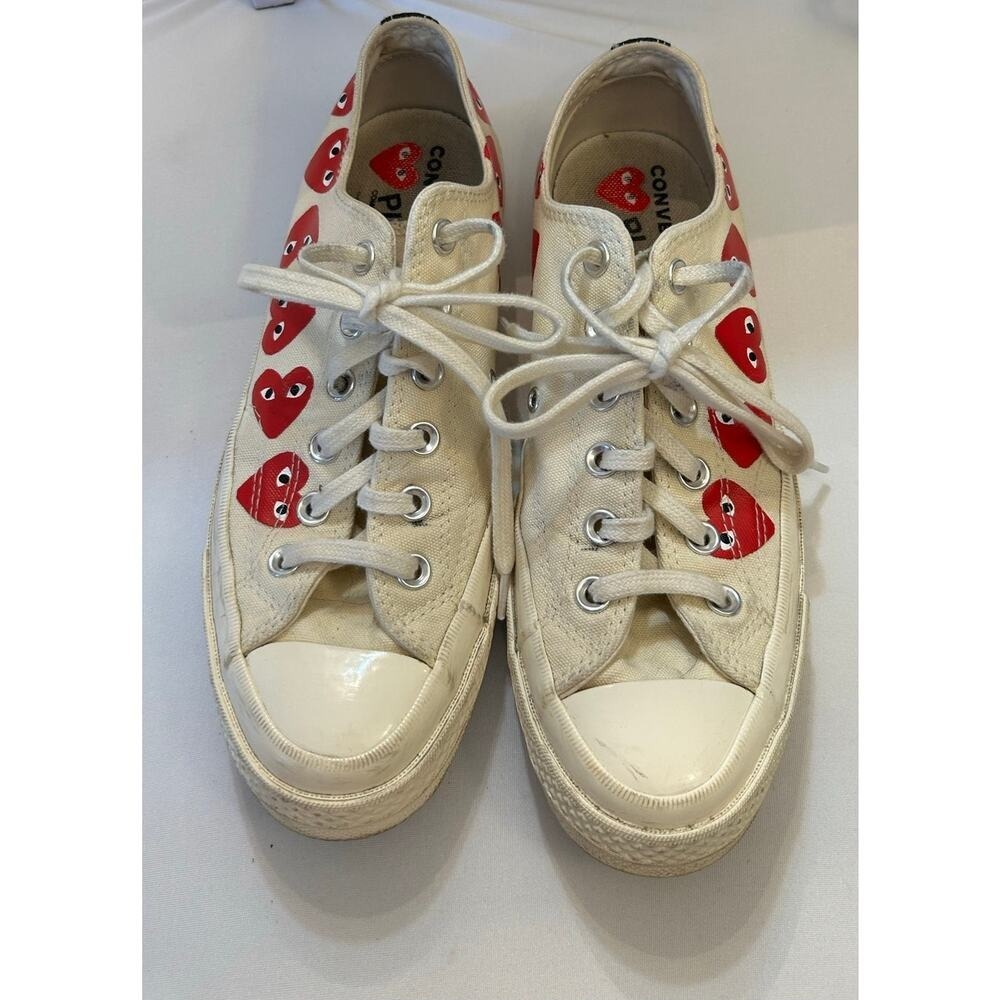 Converse Chuck Taylor All Star 70s Comme des Garcons Multi Heart Mens 7 Womens 9